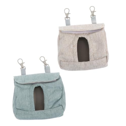 ORFOFE Feeder Tasche Chinchilla Selbst Fütterung Tasche Haustier Tasche Hängen Feeder für Käfig 2pcs von ORFOFE