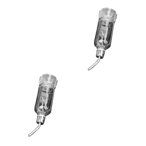 ORFOFE Automatischer Wasserspender Für Haustiere Für Hunde Edelstahl- Auslaufsicher Haustier-wasserflasche Für Käfig 350 Ml Fassungsvermögen 2 Stück ORFOFE Automatischer Wasserspender Für Haustiere Für Hunde Edelstahl- Auslaufsicher Haustier-wasserflasche Für Käfig 350 Ml Fassungsvermögen 2 Stück von ORFOFE