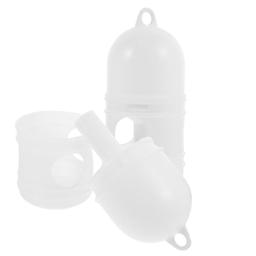 ORFOFE 2 Stück Teiliges Kunststoff Weiß Großer Fassungsvermögen Wasserspender für Tauben und Hühnervögel Leicht zu Reinigen Praktisch für Haushalt und Vogelkäfig ORFOFE 2 Stück Teiliges Kunststoff Weiß Großer Fassungsvermögen Wasserspender für Tauben und Hühnervögel Leicht zu Reinigen Praktisch für Haushalt und Vogelkäfig von ORFOFE