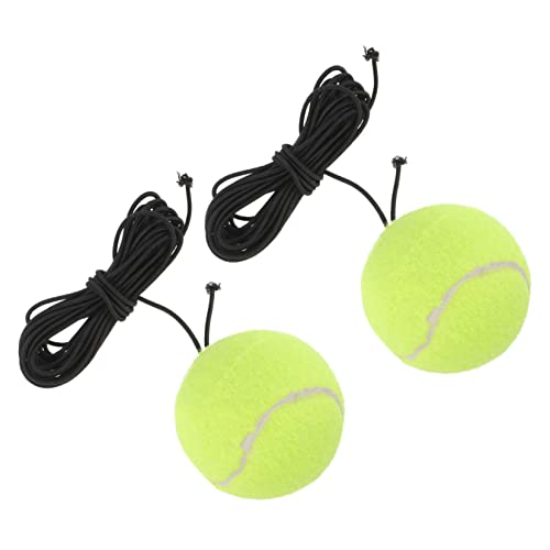 ORFOFE 2 Stück Trainings Tennis Trainingsgeräte Für Hunde Tennisbälle Hundebälle Spielzeug Für Hunde Interaktives Hundespielzeug Tennis Übungsbälle Hundespielzeug Große von ORFOFE