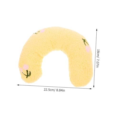 ORFOFE 2 Stück U förmiges Katzenkissen Komfortables Schmusekissen für Katzen Waschbares Langlebiges Spielzeugkissen in Gelb und Blau Entlastet Nacken Fördert Entspannten Schlaf ORFOFE 2 Stück U förmiges Katzenkissen Komfortables Schmusekissen für Katzen Waschbares Langlebiges Spielzeugkissen in Gelb und Blau Entlastet Nacken Fördert Entspannten Schlaf von ORFOFE