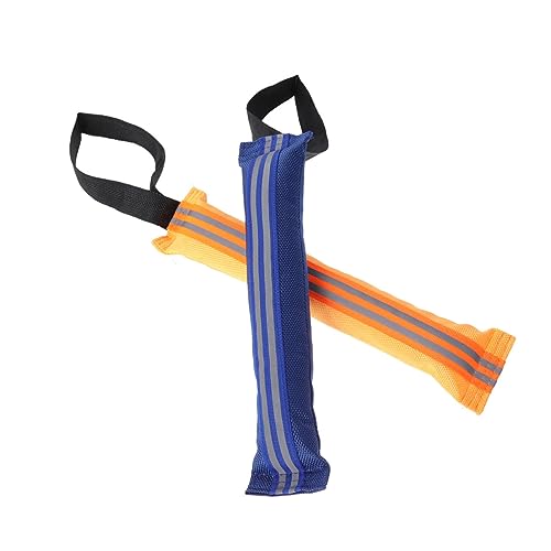 ORFOFE 2 x Hunde-Beißspielzeug, universal, reflektierender Streifen, Zerrspielzeug für Hundebedarf, Beißstab, Hundespielzeug, Hundebisstraining, Stiel, Beißkissen für den Hund ORFOFE 2 x Hunde-Beißspielzeug, universal, reflektierender Streifen, Zerrspielzeug für Hundebedarf, Beißstab, Hundespielzeug, Hundebisstraining, Stiel, Beißkissen für den Hund von ORFOFE