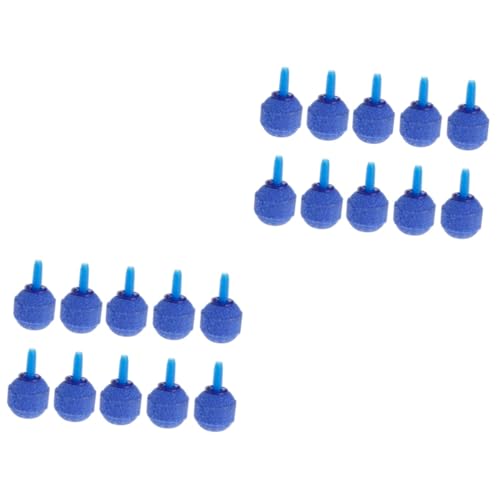 ORFOFE 2sets Mineral Material Blase Diffusor Airstones Für Aquarium Sauerstoffanreicherung Air Stones 10 Stücke * 2 von ORFOFE