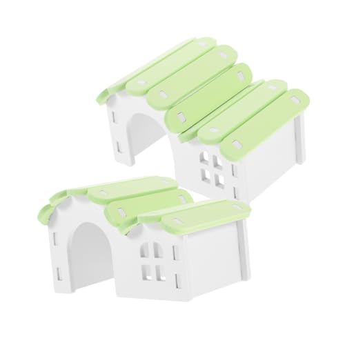 ORFOFE Kleintierversteck Versteck Hamsterhaus Buntes Nest 2-teiliges Set ORFOFE Kleintierversteck Versteck Hamsterhaus Buntes Nest 2-teiliges Set von ORFOFE