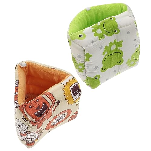 ORFOFE 2St Hamsternest hamsterzubehör Hamster zubehör kleintierhaus nagerhaus Frettchenzubehör Rennmäuse Schlafhaus verschleißfestes Hamsterversteck dekoratives Chinchillahaus Baumwolle ORFOFE 2St Hamsternest hamsterzubehör Hamster zubehör kleintierhaus nagerhaus Frettchenzubehör Rennmäuse Schlafhaus verschleißfestes Hamsterversteck dekoratives Chinchillahaus Baumwolle von ORFOFE