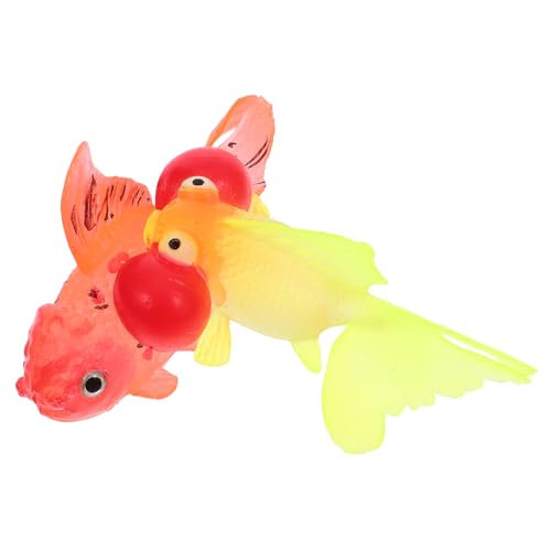 ORFOFE 2St Leuchtendes simuliertes Gold künstlich leuchtender -Ornament Aquarium Dekoration Leuchtende Fischdekoration Dekorationen für Aquarien Fischdekor für zu Hause ORFOFE 2St Leuchtendes simuliertes Gold künstlich leuchtender -Ornament Aquarium Dekoration Leuchtende Fischdekoration Dekorationen für Aquarien Fischdekor für zu Hause von ORFOFE