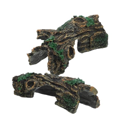ORFOFE Höhle Harz Felsen Plattform Reptil Versteck Aquarium Berg Ornament Für Schildkröte Lebensraum von ORFOFE
