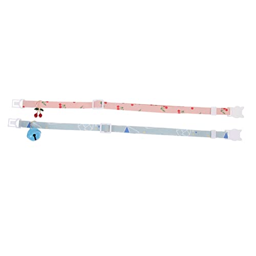 ORFOFE Modisches Haustierhalsband-Set – 2-teiliges Hunde- Und Katzenhalsband Leichtes Kätzchen-Ornament Für Partys von ORFOFE