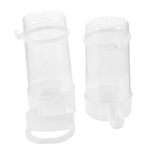 ORFOFE 2pcs Vogelfutter Und Wasserspender Automatischer Vogelhilfe Für Haustier -papageienkäfig ORFOFE 2pcs Vogelfutter Und Wasserspender Automatischer Vogelhilfe Für Haustier -papageienkäfig von ORFOFE