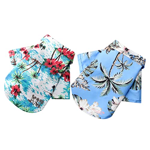 ORFOFE 2st Haustierhemd Hawaiihemd Für Tank-top-Bluse Die Für Jungenhemd Hawaii- Camisas para Niño Outfit Kleidung Polyester Haustierzubehör ORFOFE 2st Haustierhemd Hawaiihemd Für Tank-top-Bluse Die Für Jungenhemd Hawaii- Camisas para Niño Outfit Kleidung Polyester Haustierzubehör von ORFOFE