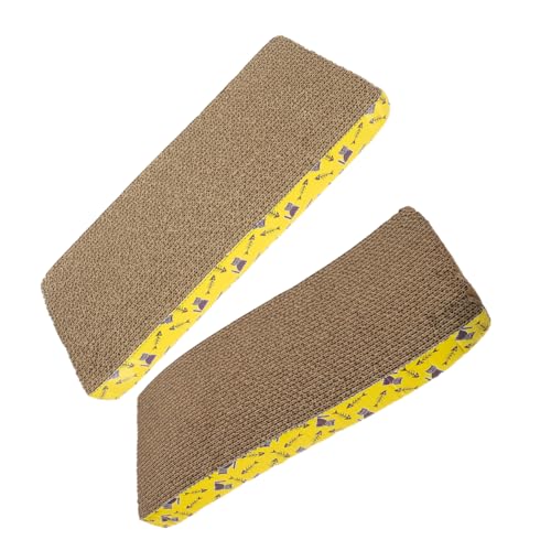 ORFOFE Kratzbrett Katze 2PCS Katzenkratzbrett Katzenkratzbrett Haustier Katzenkratzbrett Indoor Katzenunterlage Katzenklauenschleifunterlage ORFOFE Kratzbrett Katze 2PCS Katzenkratzbrett Katzenkratzbrett Haustier Katzenkratzbrett Indoor Katzenunterlage Katzenklauenschleifunterlage von ORFOFE