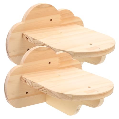 ORFOFE Katzenwandstufen 2er-Pack Holz-katzenregale Wandmontierter Katzenkletterer Heimtierbedarf ORFOFE Katzenwandstufen 2er-Pack Holz-katzenregale Wandmontierter Katzenkletterer Heimtierbedarf von ORFOFE