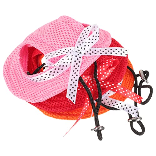 ORFOFE Haustier-Baseball-Cap für Hunde Sonnenhut aus Netzstoff Ohrenschutz für Welpen Geburtstagsparty Verkleiden von ORFOFE