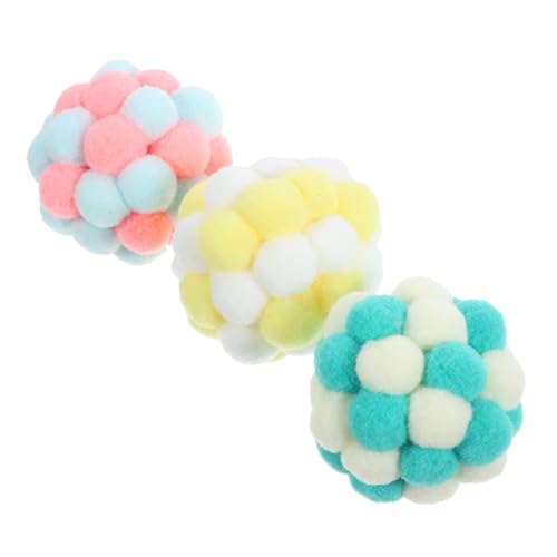 ORFOFE Katzenspielzeug Elektrisch Katzenball Katzenspielzeug Bälle 3er Set Katzen Bälle Mit Eingebautem Glöckchen Üsch Kratzball Für Katzen Und Kätzchen Interaktives Kratzspielzeug Für Drinnen ORFOFE Katzenspielzeug Elektrisch Katzenball Katzenspielzeug Bälle 3er Set Katzen Bälle Mit Eingebautem Glöckchen Üsch Kratzball Für Katzen Und Kätzchen Interaktives Kratzspielzeug Für Drinnen von ORFOFE