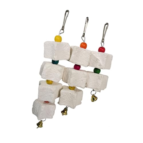 ORFOFE 3 STÜCKE Vogel Kauspielzeug Papagei Spielzeug Stein Vogel Kauspielzeug Hängendes Vogelspielzeug für Papageien Sittiche Nymphensittiche Sicheres Vogelspielzeug ORFOFE 3 STÜCKE Vogel Kauspielzeug Papagei Spielzeug Stein Vogel Kauspielzeug Hängendes Vogelspielzeug für Papageien Sittiche Nymphensittiche Sicheres Vogelspielzeug von ORFOFE