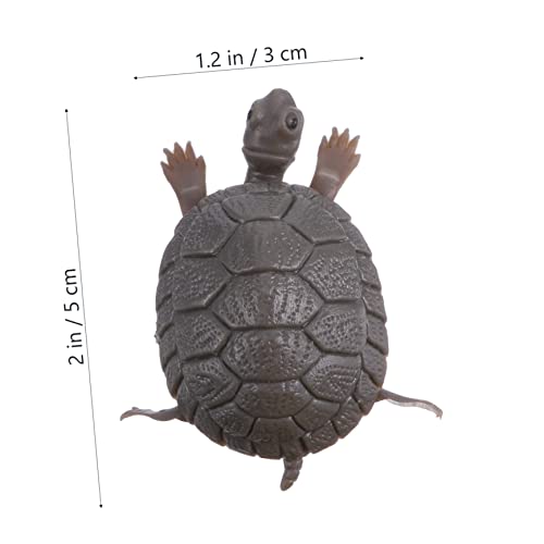 ORFOFE 3 Stück Teiliges Simulation Schildkröten Aquarium Dekoration aus Langlebigem Kunststoff Pflegeleichtes Fish Tank Ornament für Einzigartige Unterwasserwelt Umweltfreundlich und von ORFOFE