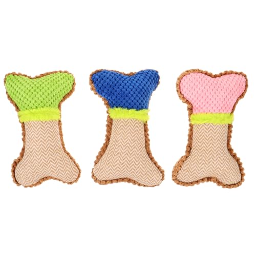 ORFOFE 3stücke Teiliges Plüschspielzeug Hunde Kreatives Quietschspielzeug Für Welpen Langlebig Kauen Für Interaktion Und Spielzeit ORFOFE 3stücke Teiliges Plüschspielzeug Hunde Kreatives Quietschspielzeug Für Welpen Langlebig Kauen Für Interaktion Und Spielzeit von ORFOFE