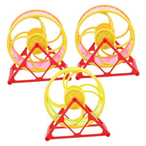 ORFOFE Laufrad für Haustiere Spielzeug 3 Stück Hamster-sportspielzeug Buntes Laufband für Haustiere Spaß Beim Training ORFOFE Laufrad für Haustiere Spielzeug 3 Stück Hamster-sportspielzeug Buntes Laufband für Haustiere Spaß Beim Training von ORFOFE