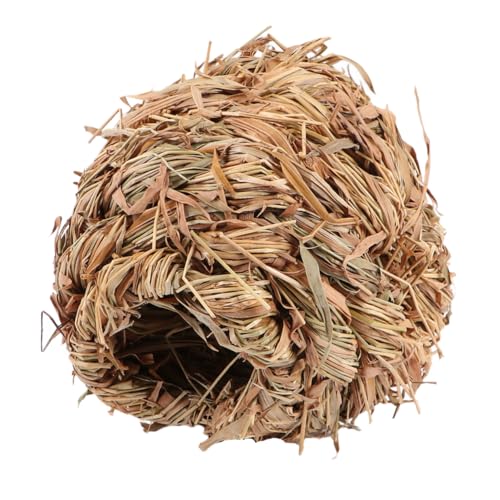 ORFOFE Hochwertiger Strohhamster-lebensraum 3-TLG. Grashütte Spielzeug Versteck Für Hasen ORFOFE Hochwertiger Strohhamster-lebensraum 3-TLG. Grashütte Spielzeug Versteck Für Hasen von ORFOFE