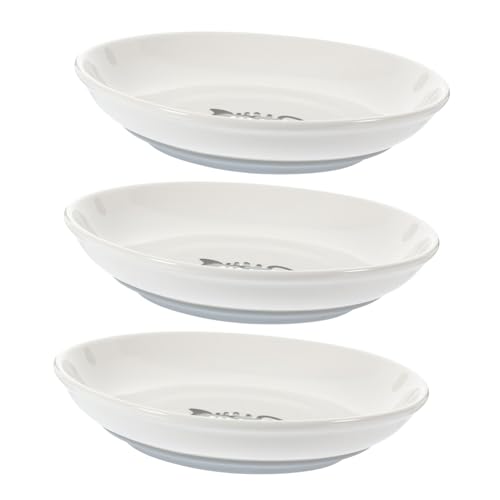 ORFOFE Keramik-katzennäpfe 3er-Set Katzenfutternäpfe Rundes Design Boden Ohne Silikon Für Einfaches Füttern ORFOFE Keramik-katzennäpfe 3er-Set Katzenfutternäpfe Rundes Design Boden Ohne Silikon Für Einfaches Füttern von ORFOFE