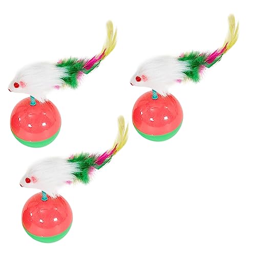 ORFOFE 3St Katzenspielzeug Interaktives Spielzeug für Katzen Interactive cat Toy Plüschtiere interaktives Kätzchenspielzeug Spielzeuge Kätzchen interaktives Spielzeug Katze spielt Ball ORFOFE 3St Katzenspielzeug Interaktives Spielzeug für Katzen Interactive cat Toy Plüschtiere interaktives Kätzchenspielzeug Spielzeuge Kätzchen interaktives Spielzeug Katze spielt Ball von ORFOFE