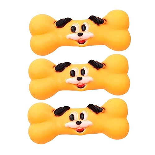 ORFOFE 3pcs Pet Squeaky Toy Pet Sound Toy Playdo Puppy Cartoon Toy Cat Pet Toy Dog Squeaky Toy The Toy Igel Dog Toy Small Juguetes Panda Cloth for Dog Toys Dog Chew Toy Bone von ORFOFE