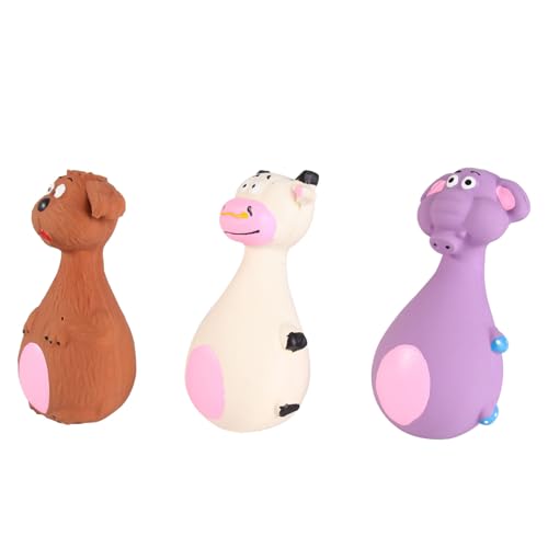 ORFOFE Quietschendes Kauspielzeug für Hunde Haustier Molarenspielzeug Bissfestes Material Interaktives Lernspielzeug für Haustiere ORFOFE Quietschendes Kauspielzeug für Hunde Haustier Molarenspielzeug Bissfestes Material Interaktives Lernspielzeug für Haustiere von ORFOFE