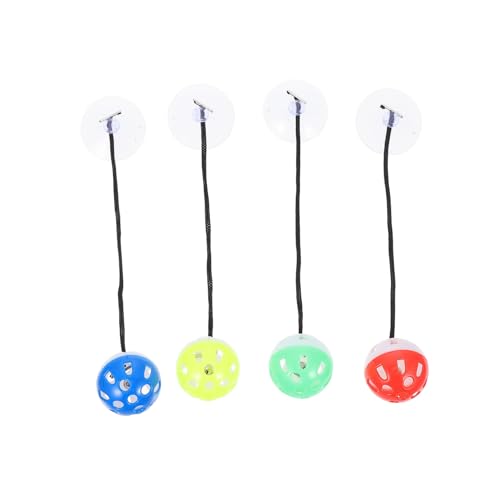 ORFOFE 4stücke Lizard Bell Toys Für Bartagamen Interaktive Reptilien-spielzeuge Mit Saugnapf Und Seil Für Geckos Und Andere Klettertiere Spaß Und Stressabbau Für Ihre Haustiere ORFOFE 4stücke Lizard Bell Toys Für Bartagamen Interaktive Reptilien-spielzeuge Mit Saugnapf Und Seil Für Geckos Und Andere Klettertiere Spaß Und Stressabbau Für Ihre Haustiere von ORFOFE