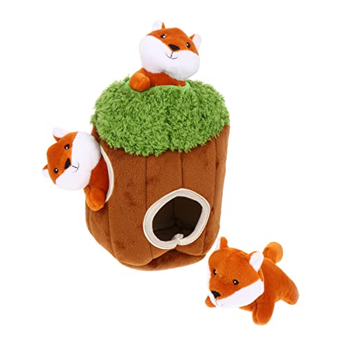 ORFOFE 4pcs Hund Quietschende Kauen Spielzeug Tier Formen Interaktive Plüsch Spielzeug Für Außerhalb Spielen ORFOFE 4pcs Hund Quietschende Kauen Spielzeug Tier Formen Interaktive Plüsch Spielzeug Für Außerhalb Spielen von ORFOFE