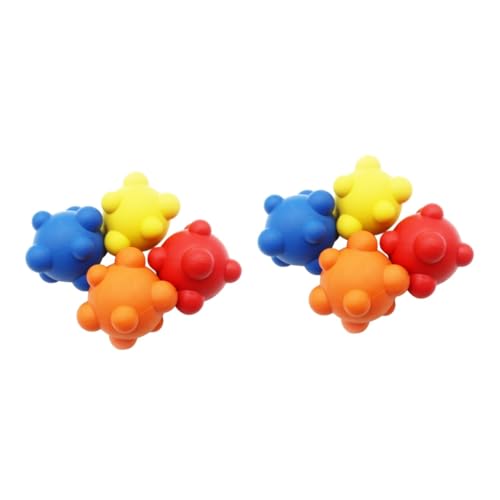 ORFOFE 4 Stück Interaktives Hundespielzeug interaktives Spielzeug gummiball Hunde spielsachen Hunde Spielzeug Set Kauspielzeug für Hunde Haustier Hundeball Spielzeuge ungiftiger Hundeball ORFOFE 4 Stück Interaktives Hundespielzeug interaktives Spielzeug gummiball Hunde spielsachen Hunde Spielzeug Set Kauspielzeug für Hunde Haustier Hundeball Spielzeuge ungiftiger Hundeball von ORFOFE