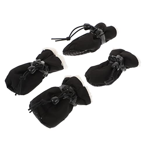 ORFOFE 4 Stück Haustierschuhe Für Hunde Und Katzen Reflektierende rutschfeste Schuhe Für Wärme Einfaches An- Und Ausziehen ORFOFE 4 Stück Haustierschuhe Für Hunde Und Katzen Reflektierende rutschfeste Schuhe Für Wärme Einfaches An- Und Ausziehen von ORFOFE