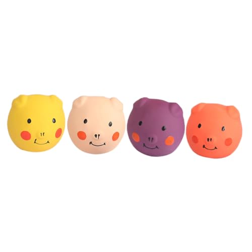 ORFOFE 4er-Pack Quietschende Hundespielzeuge Latexschwein Beißspielzeug Für Hunde Interaktives Welpenspielzeug Spaß Für Ihr Haustier Bezauberndes Hundespielzeug ORFOFE 4er-Pack Quietschende Hundespielzeuge Latexschwein Beißspielzeug Für Hunde Interaktives Welpenspielzeug Spaß Für Ihr Haustier Bezauberndes Hundespielzeug von ORFOFE