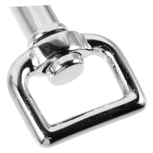 ORFOFE 4 Stück Teiliges Metall Hundeleinen Karabiner mit Drehwirbel Robustes Zinklegierungs schnapphaken Verdrehfreier Mechanismus Vielseitig Kompatibel für Kleine bis Große Haustiere von ORFOFE