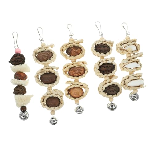 ORFOFE 5stücke Vogelspielzeug Für Papageien Teiliges Kauspielzeug Aus Natürlichem Holz Hängendes Kau Und Spielzeug Für Große Vögel Für Papageien Und Sittiche Sorgt Für ORFOFE 5stücke Vogelspielzeug Für Papageien Teiliges Kauspielzeug Aus Natürlichem Holz Hängendes Kau Und Spielzeug Für Große Vögel Für Papageien Und Sittiche Sorgt Für von ORFOFE
