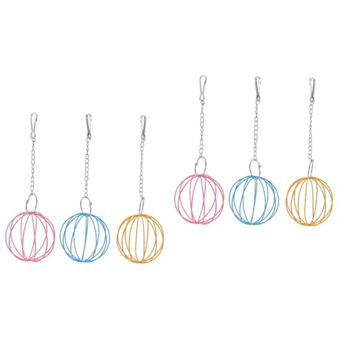 ORFOFE 6 STK Hasengras Ball Grasspender für Hamster Hamsterbad Toilette Futterspender für Grasbälle Häschen-Feeder Hamster Spielzeug hamsterspielzeug Grasfresser Hamster-Grasregal Eisen ORFOFE 6 STK Hasengras Ball Grasspender für Hamster Hamsterbad Toilette Futterspender für Grasbälle Häschen-Feeder Hamster Spielzeug hamsterspielzeug Grasfresser Hamster-Grasregal Eisen von ORFOFE