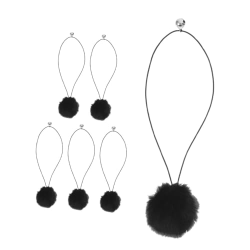 ORFOFE 6 Stück Teiliges Katzenspielzeug mit Glocke Hängende Bälle als Ersatz für Kratzbaum Interaktive Katzenbälle zur Beschäftigung Flauschige Sichere Katzen spielbälle für Mehr von ORFOFE