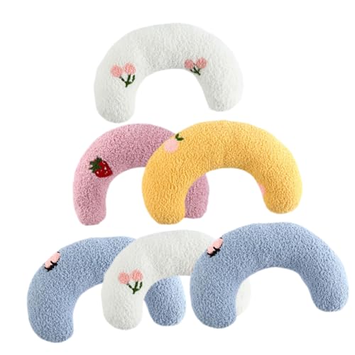 ORFOFE 6-teiliges Nackenschutzkissen Für Kätzchen, U-förmiges Katzen-nackenkissen, Kleines Katzenkissen ORFOFE 6-teiliges Nackenschutzkissen Für Kätzchen, U-förmiges Katzen-nackenkissen, Kleines Katzenkissen von ORFOFE