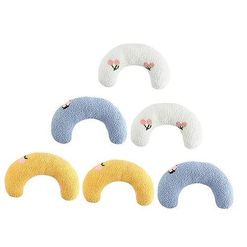ORFOFE 6Stücke Förmiges Nackenschutzkissen für Katzen Atmungsaktives Katzenkissen für Tiefe Schlafplätze und Schutz Halswirbel ORFOFE 6Stücke Förmiges Nackenschutzkissen für Katzen Atmungsaktives Katzenkissen für Tiefe Schlafplätze und Schutz Halswirbel von ORFOFE