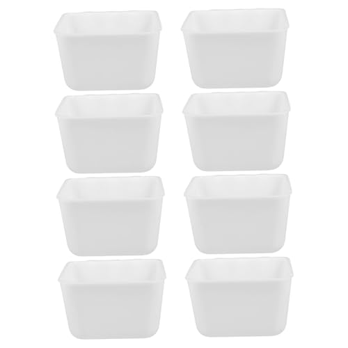 ORFOFE Robuste Konstruktion Vogelfutterspender 8pcs Geflügel Tränken Tassen Lebensmittelbehälter Für Hühner Kaninchen Kleintiere ORFOFE Robuste Konstruktion Vogelfutterspender 8pcs Geflügel Tränken Tassen Lebensmittelbehälter Für Hühner Kaninchen Kleintiere von ORFOFE