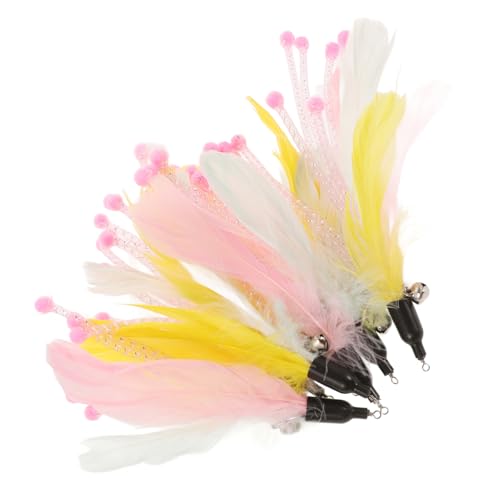 ORFOFE 8pcs Langlebige Spiele Zauberstab Cat Toys Zauberstab Cat Toys Ersatzwolke Wechselwirkung Playthings ORFOFE 8pcs Langlebige Spiele Zauberstab Cat Toys Zauberstab Cat Toys Ersatzwolke Wechselwirkung Playthings von ORFOFE