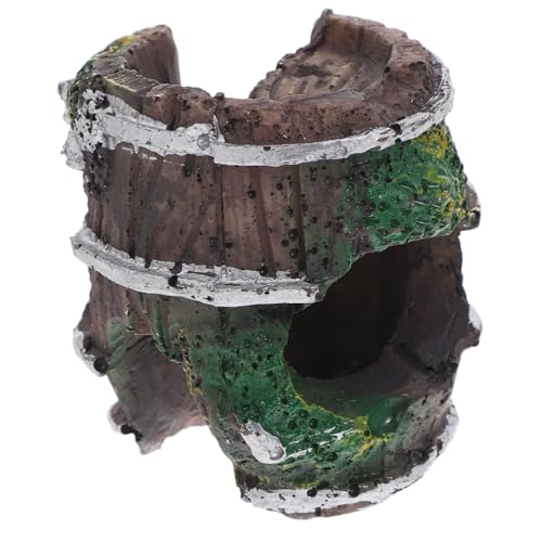 ORFOFE Abs Reptilien Versteck Höhle Kleines Spinnenversteck mit Belüftung Sicheres Terrarium Versteck für Skorpione Pflegeleichtes Aquarium Dekor von ORFOFE