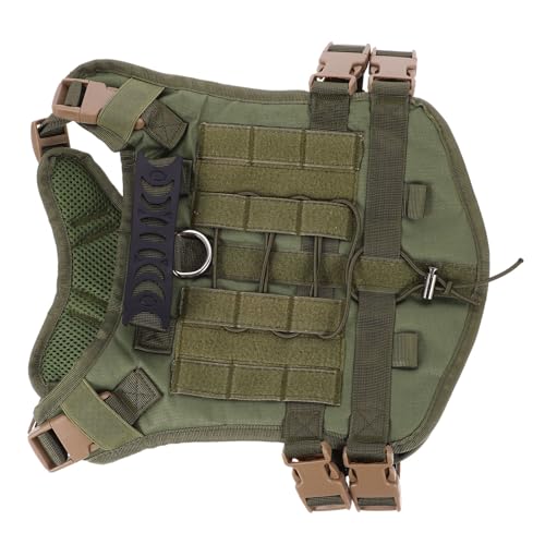 ORFOFE Zuggeschirr Hund Angriffsweste Hundegeschirre Trainieren Hundeweste Tanktops Muskelshirt Praktische Hundegeschirrweste Hundewelpenweste Großer Hund Pet Kettenring Seil Gurt Arbeit Schäferhund von ORFOFE