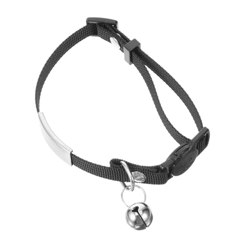 ORFOFE Katzenhalsband Aus Polyestermaterial Glocke – Für Verlorene Haustiere Katzenhalsband Für Verstellbar von ORFOFE