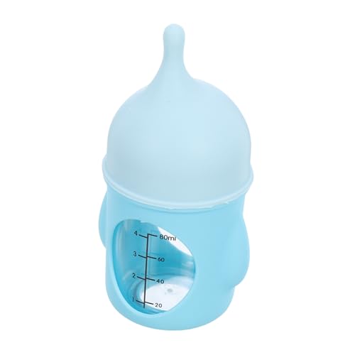 ORFOFE Aufzuchtflasche für Neugeborene Kätzchen und Welpen Mini Haustier Fütterungsflasche mit Nippel Messskala Leicht Tragbar für Zuhause und Reisen von ORFOFE