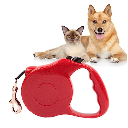 ORFOFE Automatische Lange Einziehbare Hundeleine für Kleine Hunde bis Ergonomischer Griff Praktische EIN Finger Bedienung Robuste Trainingsleine für und Alltag von ORFOFE