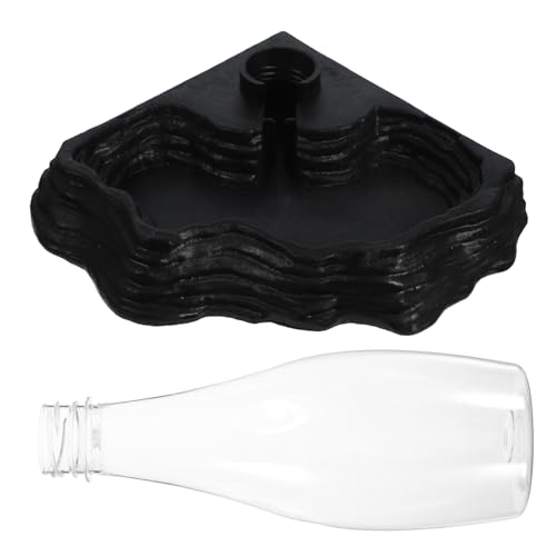 ORFOFE Automatischer Reptilien Trinkbrunnen Schwarzer Wasserbehälter für Schildkröten Eidechsen mit Rutschfestem Hygienischem Design für Praktisches Sicheres Tränken im Terrarium ORFOFE Automatischer Reptilien Trinkbrunnen Schwarzer Wasserbehälter für Schildkröten Eidechsen mit Rutschfestem Hygienischem Design für Praktisches Sicheres Tränken im Terrarium von ORFOFE