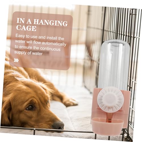 ORFOFE Automatischer Trinkflasche Wasserspender für Hunde und Katzen Hängend Langlebig Leicht zu Reinigen rutschfest Geeignet für Käfige und Unterwegs Praktische Versorgung für Haustiere ORFOFE Automatischer Trinkflasche Wasserspender für Hunde und Katzen Hängend Langlebig Leicht zu Reinigen rutschfest Geeignet für Käfige und Unterwegs Praktische Versorgung für Haustiere von ORFOFE