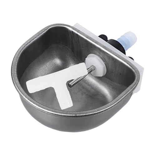 ORFOFE Automatischer Trinkwasserautomat Kaninchen Wasserschale aus Edelstahl Ergonomisch Leicht zu Reinigen Kapazität für Kleine Haustiere Dekorativ und Praktisch für Kaninchenställe ORFOFE Automatischer Trinkwasserautomat Kaninchen Wasserschale aus Edelstahl Ergonomisch Leicht zu Reinigen Kapazität für Kleine Haustiere Dekorativ und Praktisch für Kaninchenställe von ORFOFE