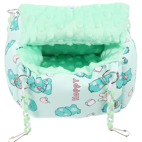 ORFOFE Warmes Hamsterbett Kaninchen-Ruhebett Meerschweinchen-Versteck Komfortables Nest für Haustiere leicht zu reinigen ORFOFE Warmes Hamsterbett Kaninchen-Ruhebett Meerschweinchen-Versteck Komfortables Nest für Haustiere leicht zu reinigen von ORFOFE