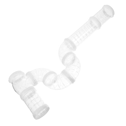 ORFOFE DIY Hamster Tunnel Set Transparent Verbindungstunnel für Kleintiere Leicht Montierbar Bewegungsfördernd Ruhig Flexibel für Hamster Gehege Erweiterung ORFOFE DIY Hamster Tunnel Set Transparent Verbindungstunnel für Kleintiere Leicht Montierbar Bewegungsfördernd Ruhig Flexibel für Hamster Gehege Erweiterung von ORFOFE
